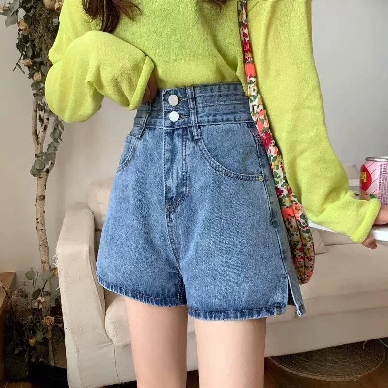 Julia Fashion - Fashion New Summer Women High Waist Jeans Shorts