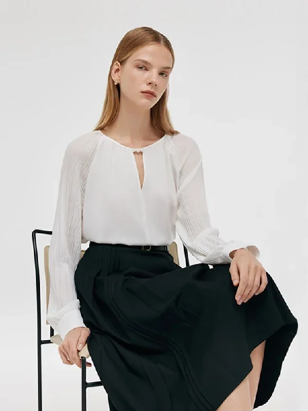 acetate-pleated-sleeves-cut-out-neck-women-blouse-1c8c3i430