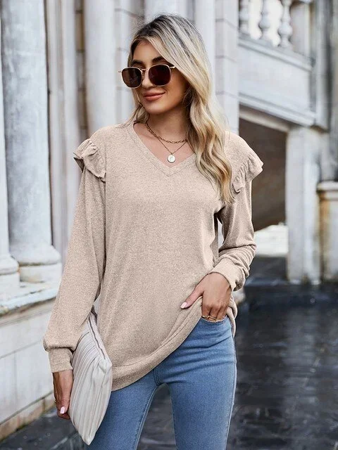 autumn-t-shirts-for-women-clothes-fashion-ruffle-stitching-v-neck-long-sleeve-loose-chic-tops-oversized-casual-vintage-tee-shirt