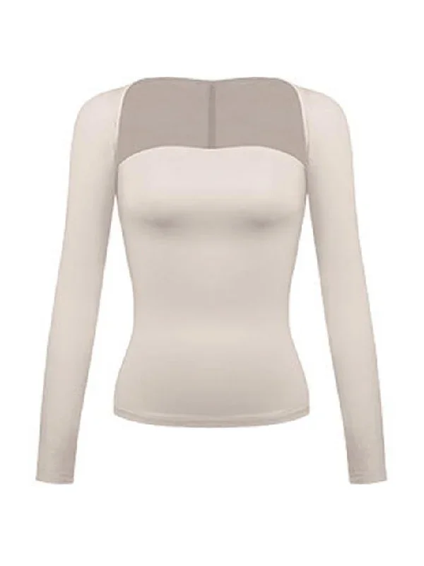 bandeau-top-tight-smock-two-piece-long-sleeve-tee