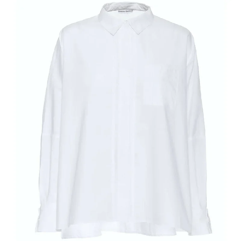 OVERSIZED COTTON SHIRT ""BELLA"" IN WHITE