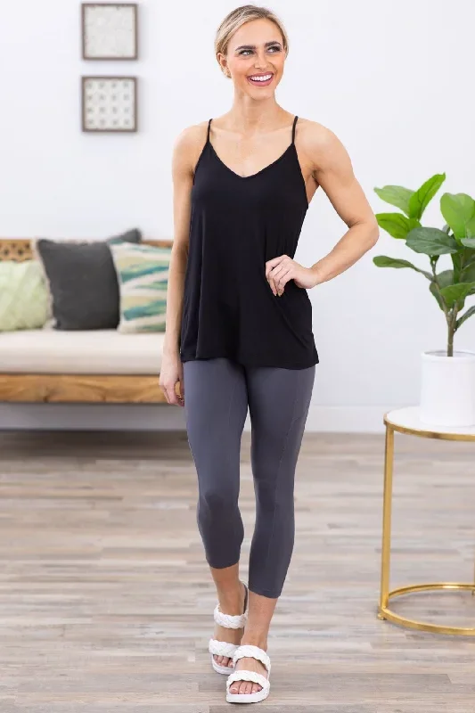 black-v-neck-active-tank