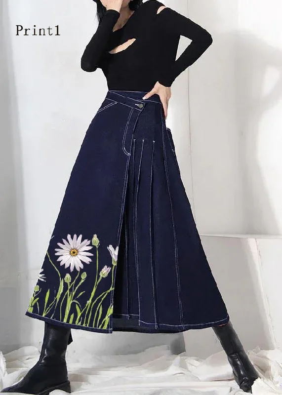 boho-denim-blue-print2-zippered-asymmetrical-design-summer-skirt