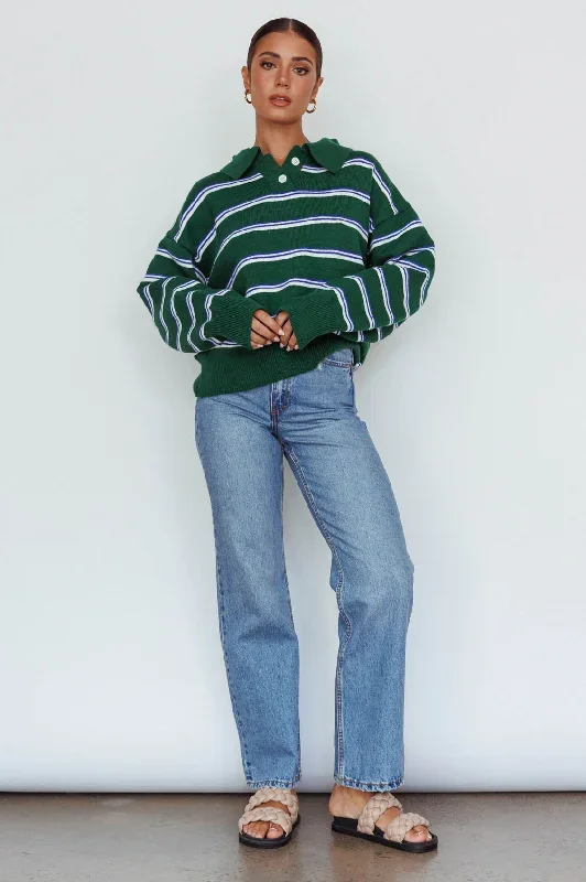 boston-collared-knit-sweater-striped-forest-green