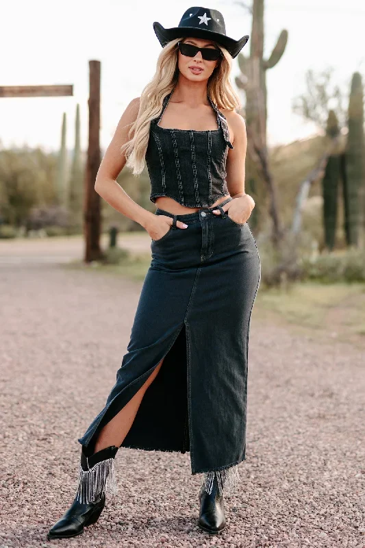 buckle-down-buckle-halter-denim-crop-top-black