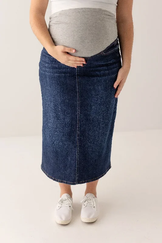 carla-maternity-long-denim-skirt