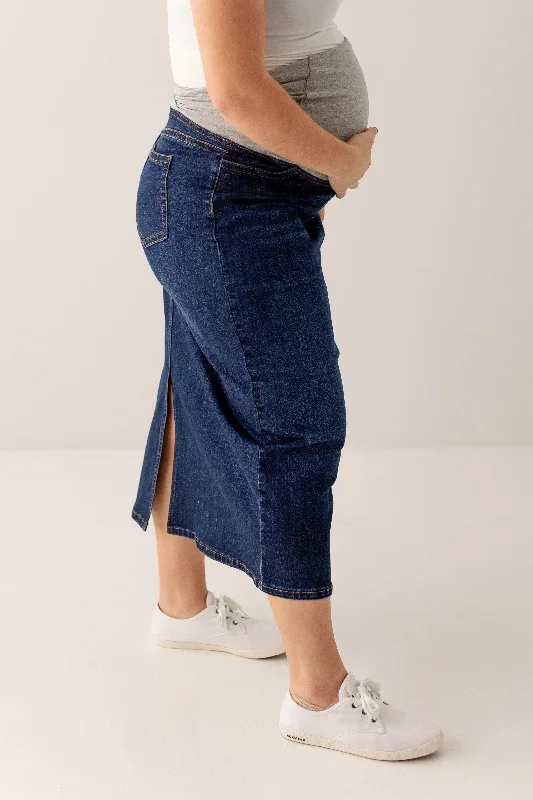 carla-maternity-long-denim-skirt