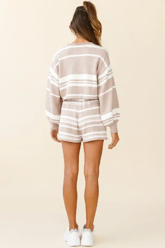 carlo-long-balloon-sleeve-crop-top-striped-pattern-mocha