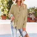 casual-elegant-women-blouse-shirt-summer-lapel-button-down-shirt-long-sleeve-solid-office-tops-female-loose-pocket-vintage-shirt