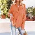 casual-elegant-women-blouse-shirt-summer-lapel-button-down-shirt-long-sleeve-solid-office-tops-female-loose-pocket-vintage-shirt