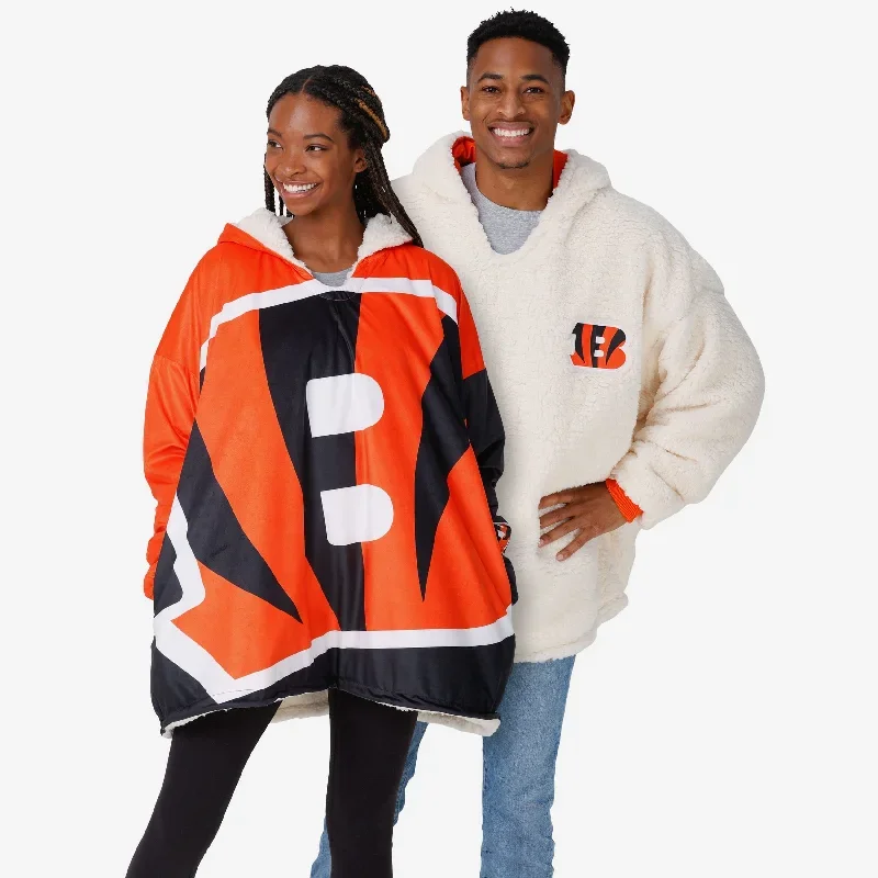 Cincinnati Bengals Reversible Colorblock Hoodeez