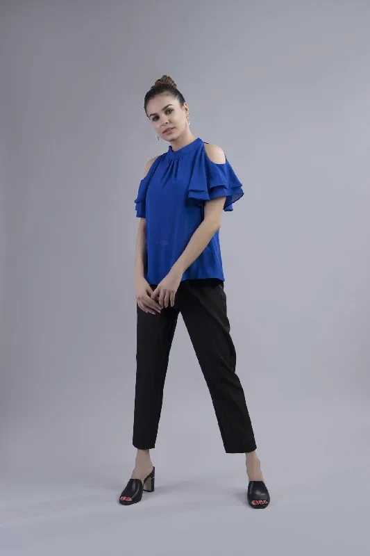 clarissa-cold-shoulder-blouse-blue