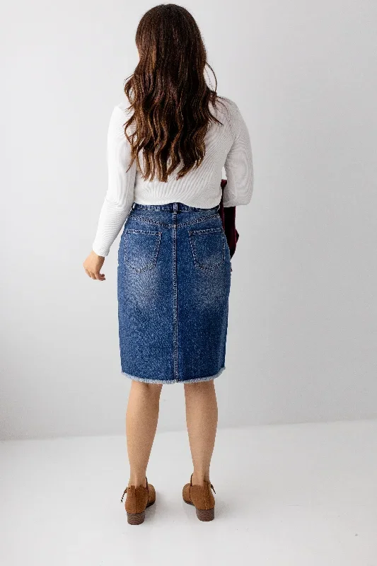 copy-of-haven-knee-length-denim-skirt-in-black