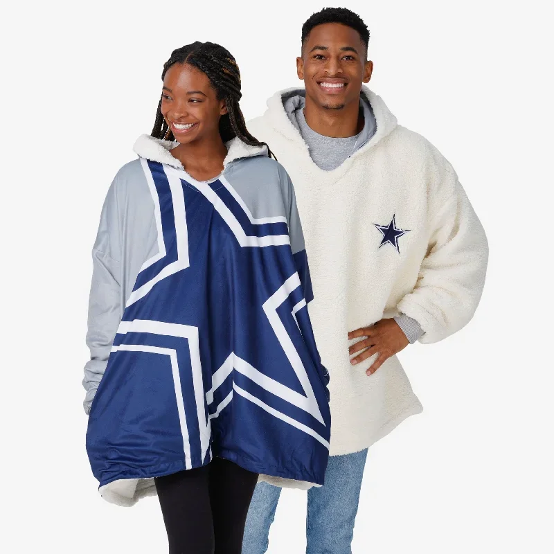 Dallas Cowboys Reversible Colorblock Hoodeez