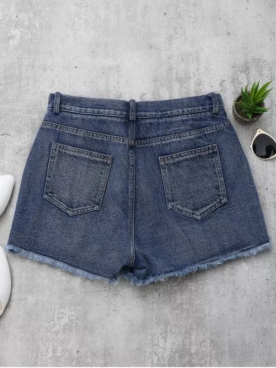 fashion-embroidered-cutoffs-denim-shorts