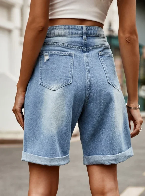 five-point-shorts-holes-denim-short