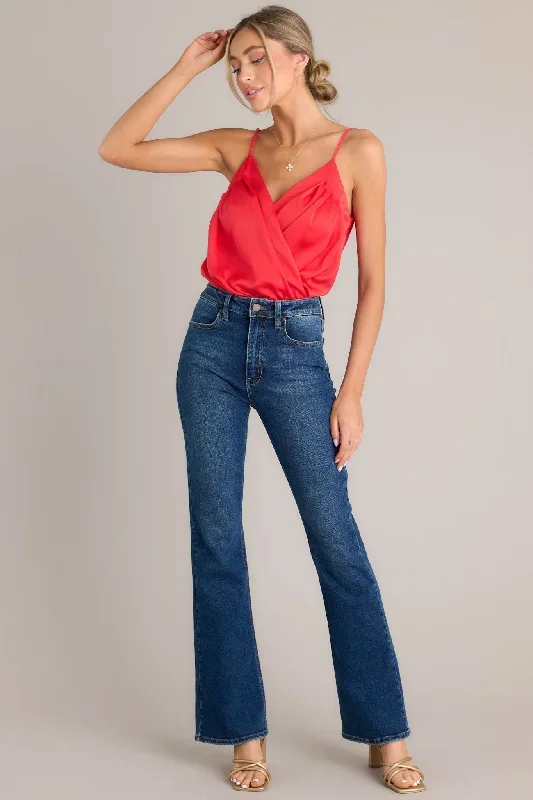 Forever Daydreaming Dark Wash Flare Jeans