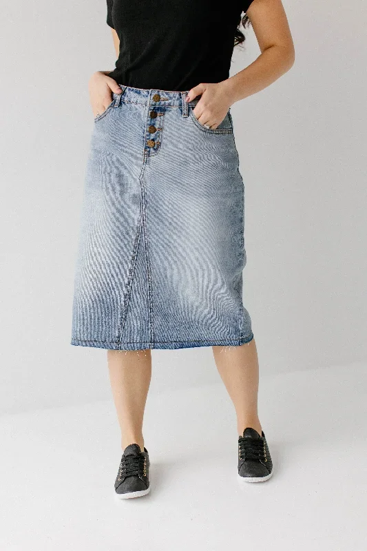 haven-knee-length-denim-skirt