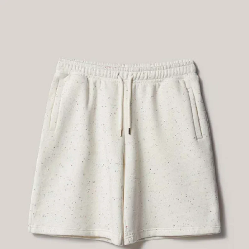 HIGH-WAISTED COTTON SHORTS ""ONE""