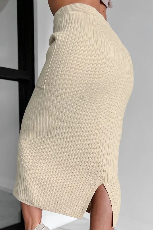 hitting-the-books-sweater-knit-ribbed-midi-skirt-beige