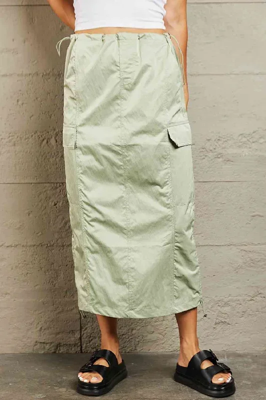 hyfve-just-in-time-high-waisted-cargo-midi-skirt