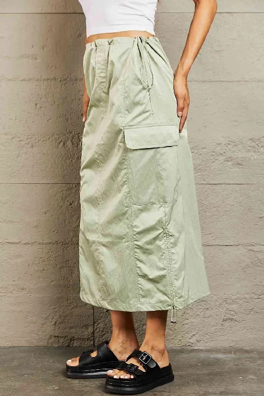 hyfve-just-in-time-high-waisted-cargo-midi-skirt