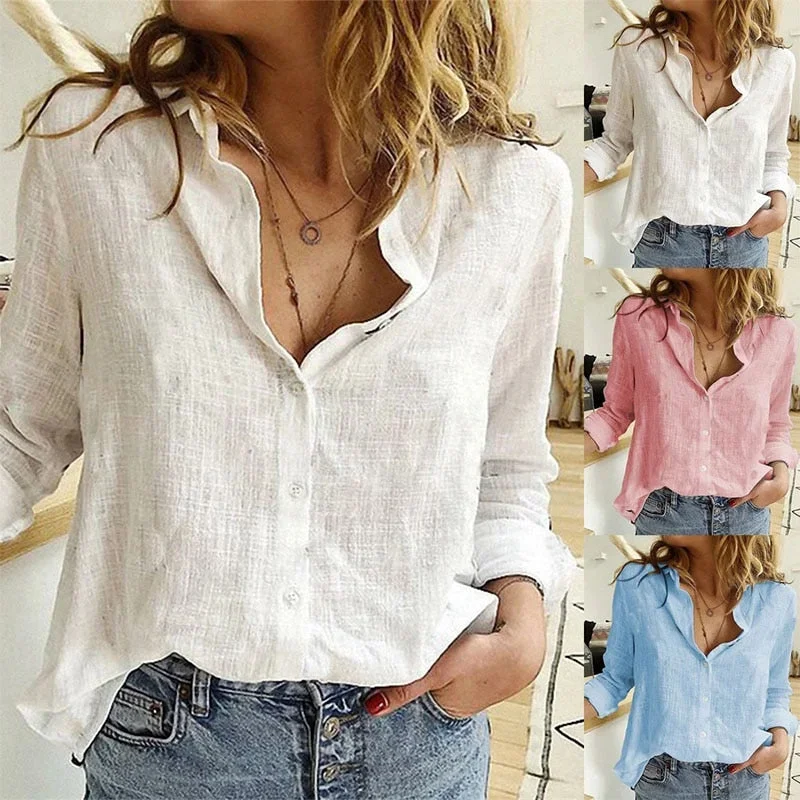 leisure-white-yellow-shirts-button-lapel-cardigan-top-lady-loose-long-sleeve-oversized-shirt-womens-blouses-autumn-blusas-mujer