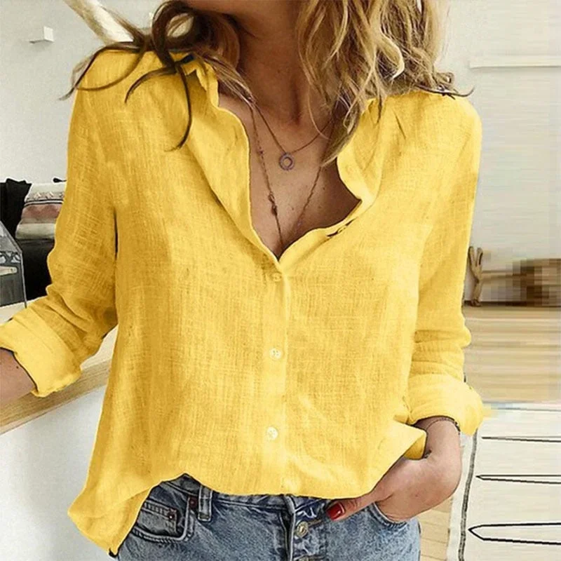 leisure-white-yellow-shirts-button-lapel-cardigan-top-lady-loose-long-sleeve-oversized-shirt-womens-blouses-autumn-blusas-mujer