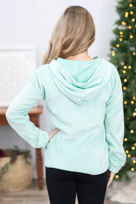 light-mint-pullover-hoodie-top