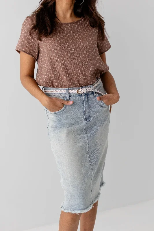 lily-light-denim-knee-length-skirt