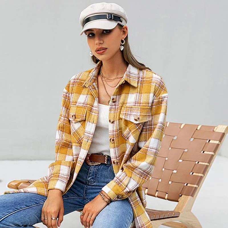 long-plaid-shirt-in-yellow