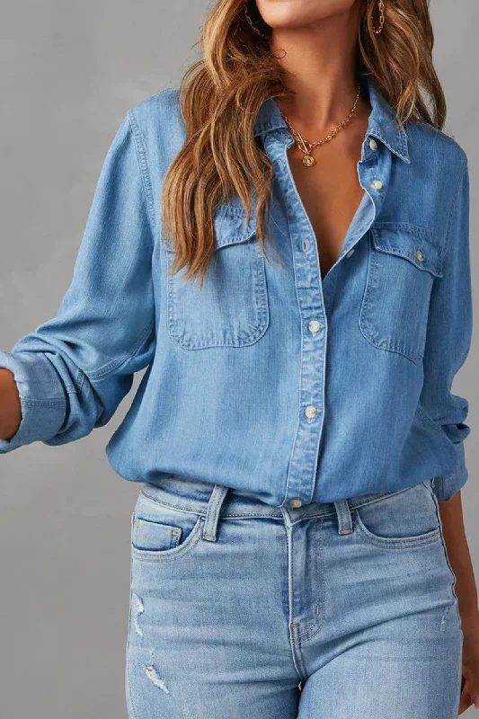 long-sleeve-button-up-denim-blouse