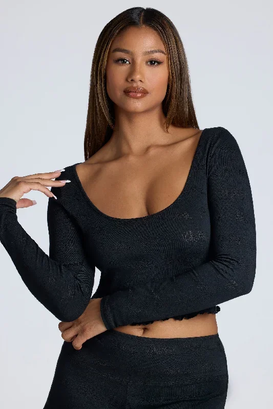 loungewear-scoop-neck-top-black