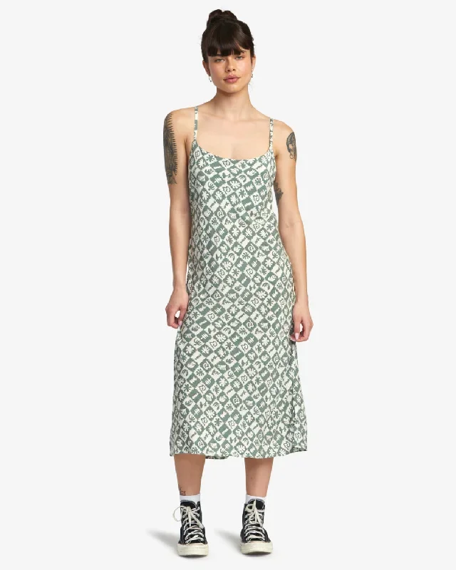 Maiden Midi Dress - Jade