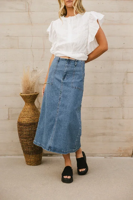 Marina Denim Skirt