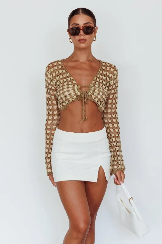 maycie-long-sleeve-crochet-crop-top-taupe-multi