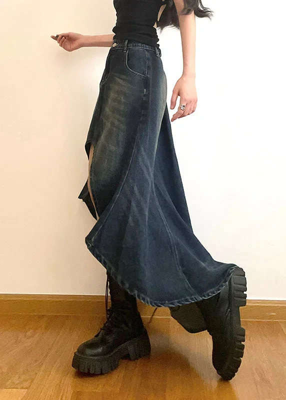 modern-blue-pockets-asymmetrical-patchwork-denim-skirts-summer