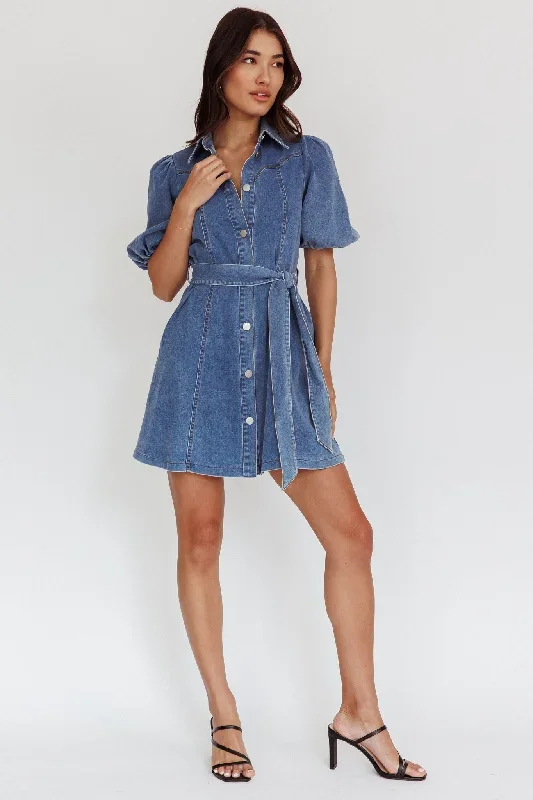 myleigh-puff-sleeve-waist-tie-mini-dress-denim-blue