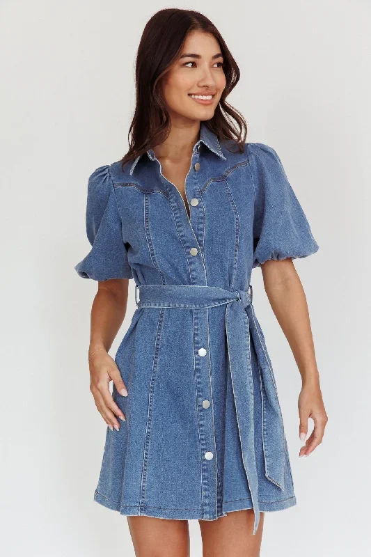 myleigh-puff-sleeve-waist-tie-mini-dress-denim-blue