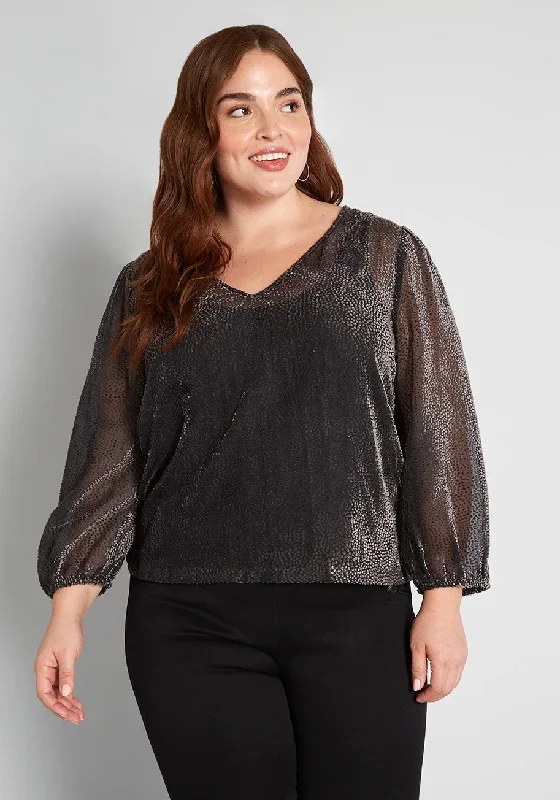 New Sheer's Eve Top