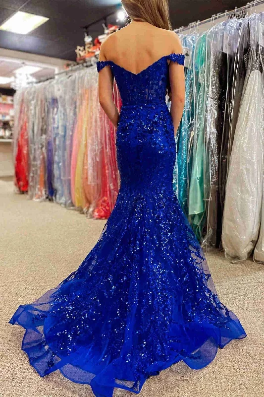 off-the-shoulder-gold-sequin-corset-mermaid-prom-dress-with-slit