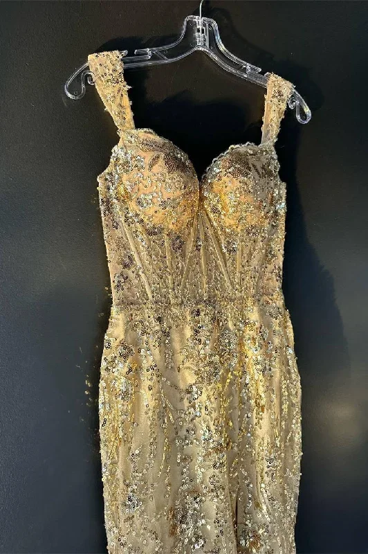 off-the-shoulder-gold-sequin-corset-mermaid-prom-dress-with-slit