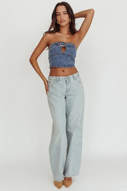 olympus-strapless-denim-cropped-top-medium-blue