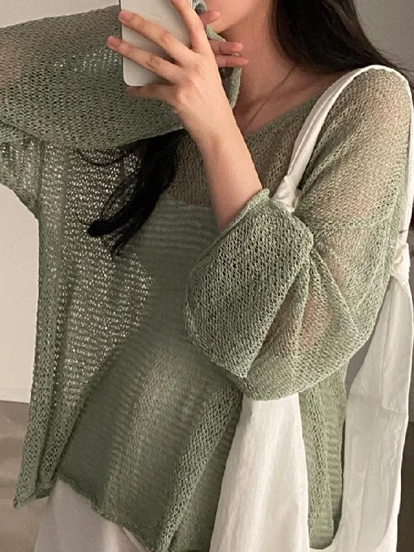 oversized-long-sleeve-crochet-knit-top