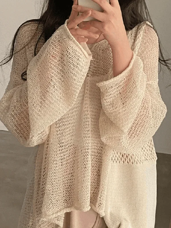 oversized-long-sleeve-crochet-knit-top