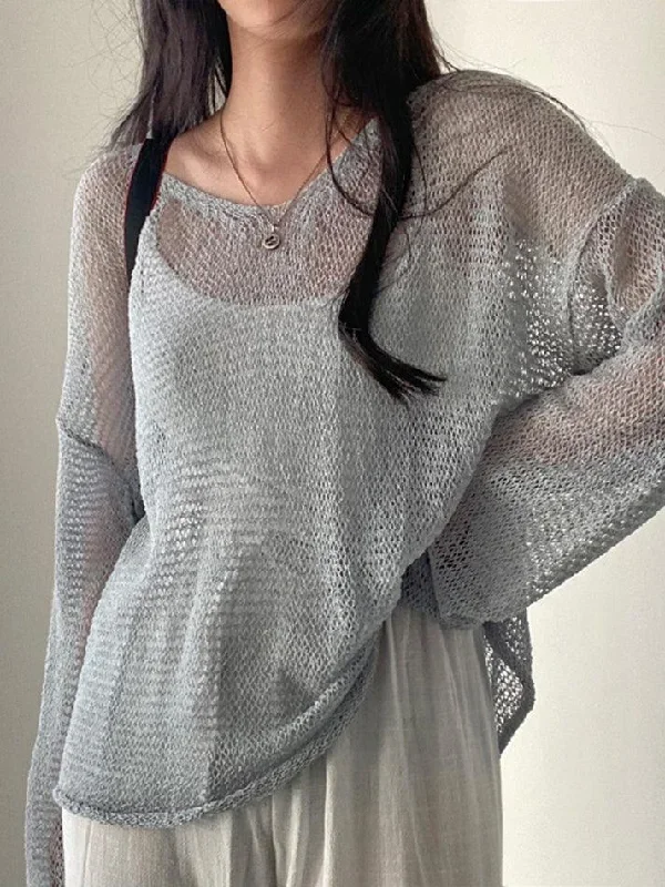 oversized-long-sleeve-crochet-knit-top