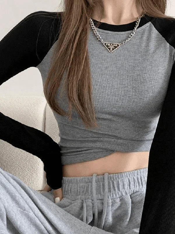 raglan-sleeve-rib-crop-top