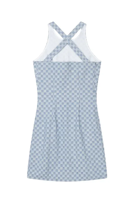 renee-knit-dress-denim-checkered