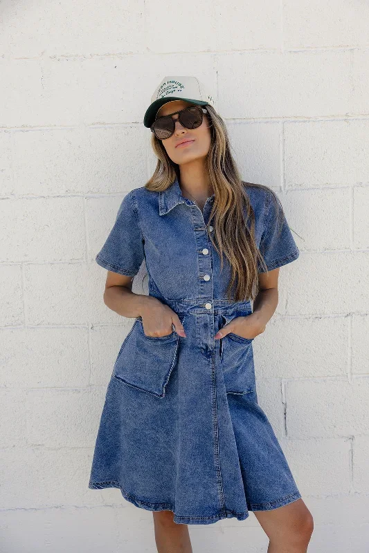 Rosie Denim Dress