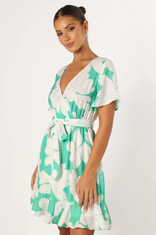 rylan-mini-dress-green-floral